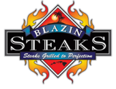 Blazin Steak logo