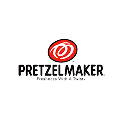 Pretzelmaker freshness with a twist logo