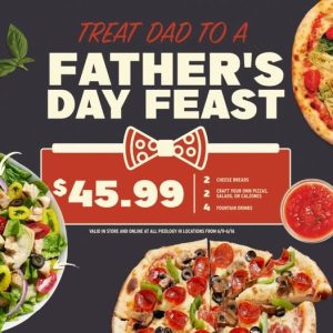 Celebrate Father’s Day with Pieology Pizzeria icon