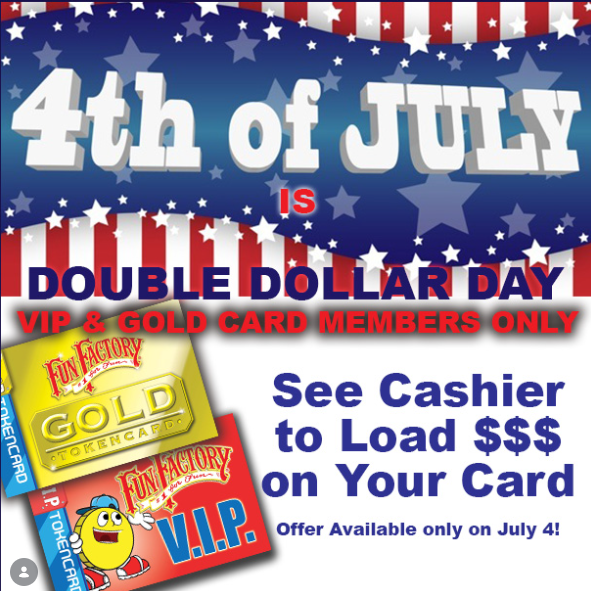 Fun Factory 4th of July Double Dollar Days icon