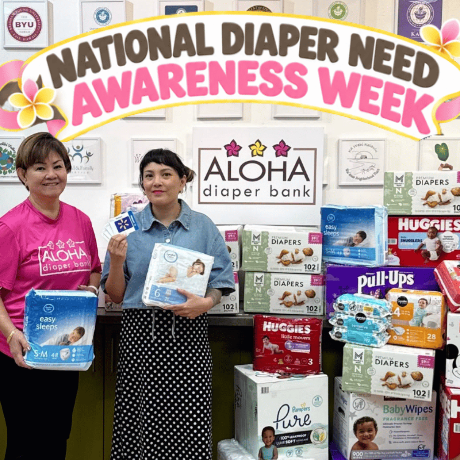 Aloha Diaper Bank: National Diaper Need Awareness Week